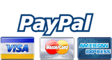 Lorilocks Secure Payments by PayPal, VISA, MasterCard, American Express